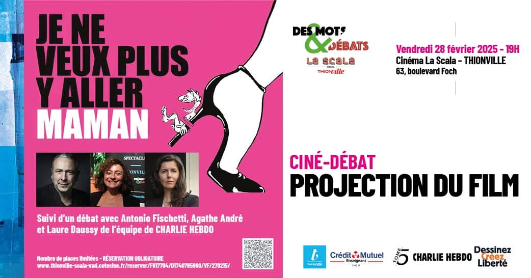 Ciné-débat « Je ne veux plus y aller maman »